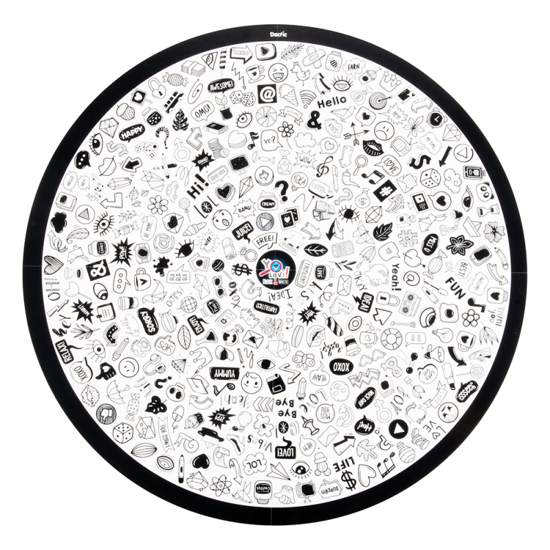 Yo lo Vi! Black & White juego de mesa 5