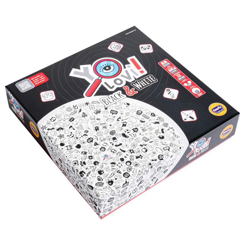 Yo lo Vi! Black & White juego de mesa 6
