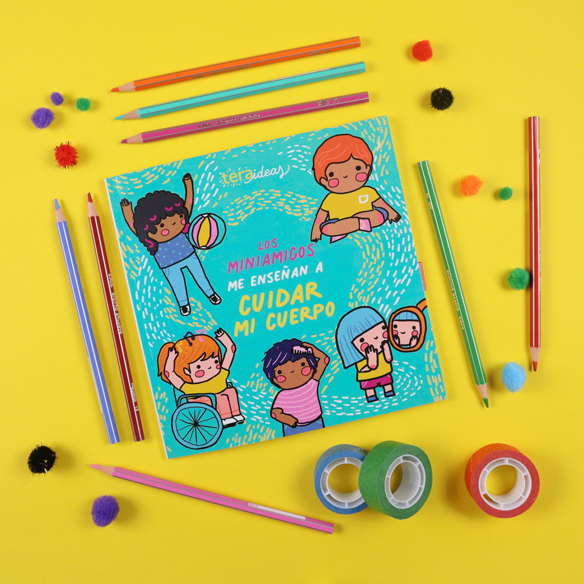 Libro MiniAmigos me enseñan a cuidar mi cuerpo - Autocuidado 3