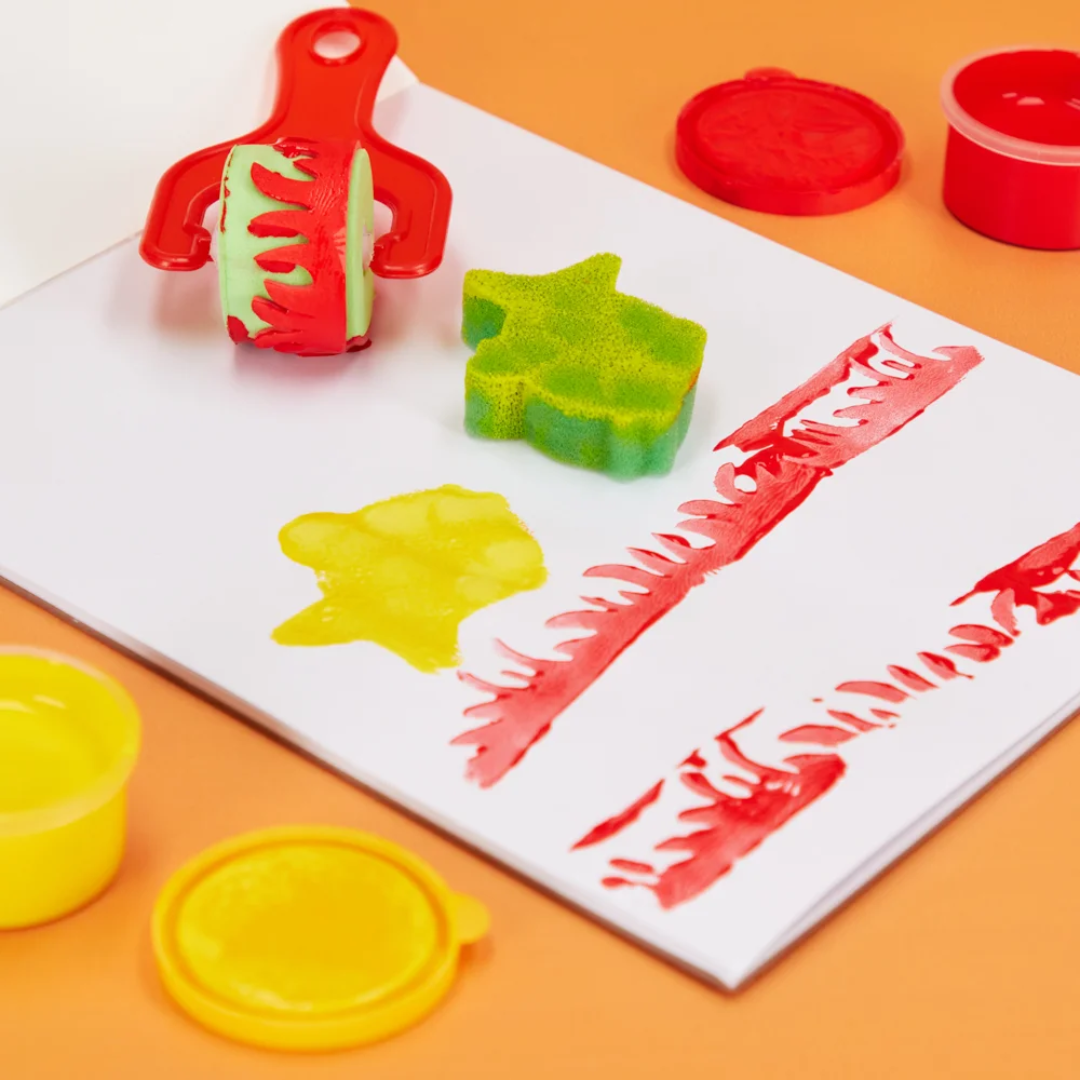 Set de 19 timbres - Incluye pinturas y posillos 4