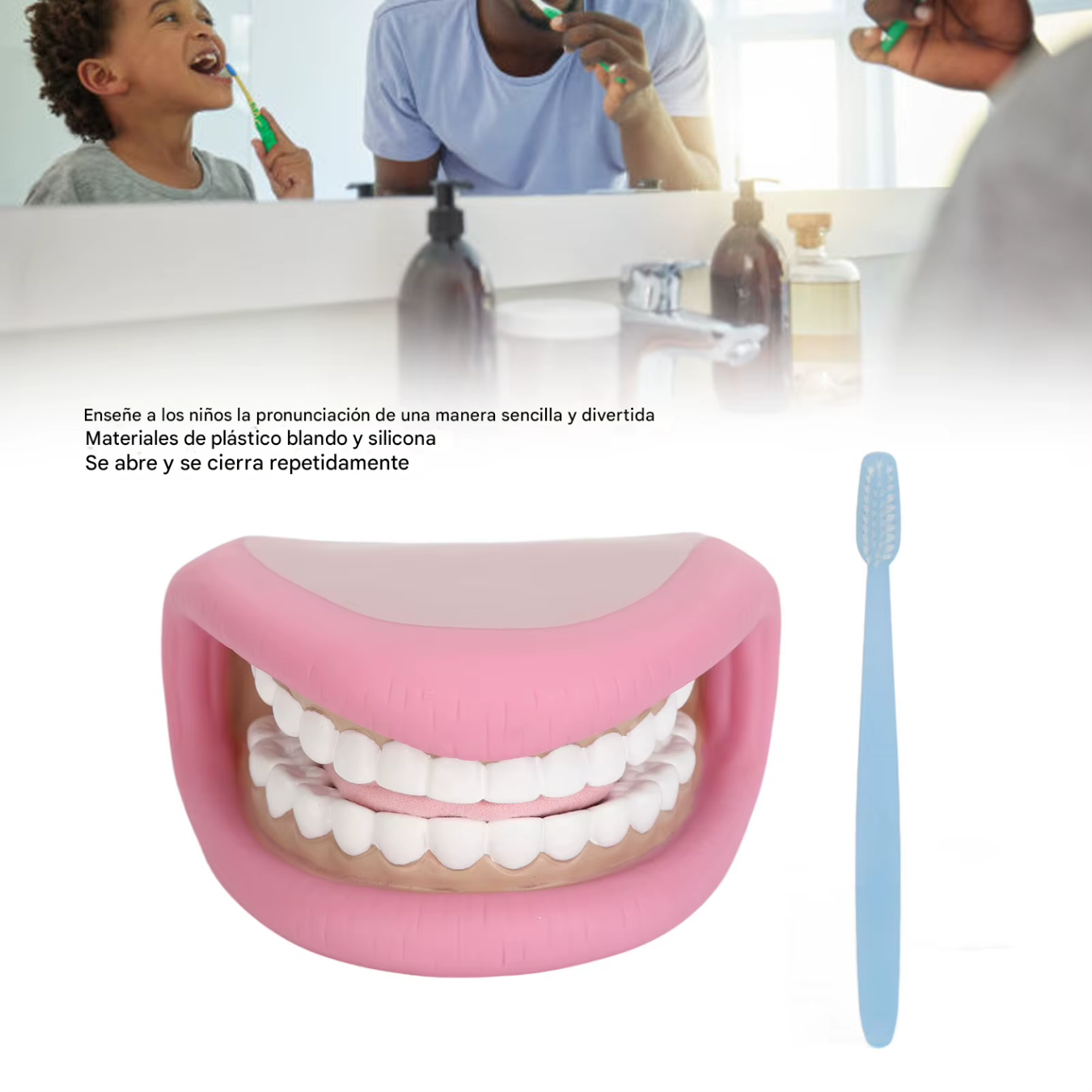Marioneta de mano - Boca Gigante JUMBO - Odontología Dental 7