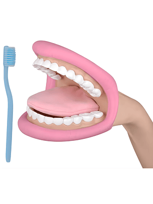 Marioneta de mano - Boca Gigante JUMBO - Odontología Dental