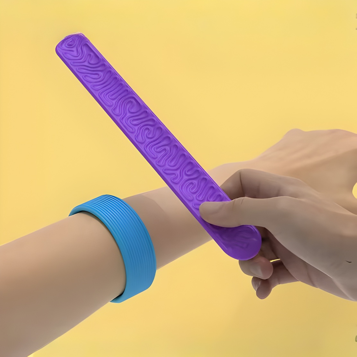 Pulsera sensorial Slap Texturizada - Set 6 unidades TEA TDAH 3