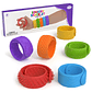 Pulsera sensorial Slap Texturizada - Set 6 unidades TEA TDAH - Miniatura 1