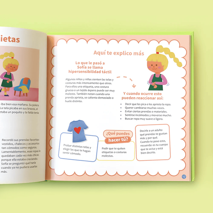 Libro Mi Mundo Mi Ritmo - Guía para comprender y acompañar la Neurodivergencia infantil - Hipersensibilidad 2