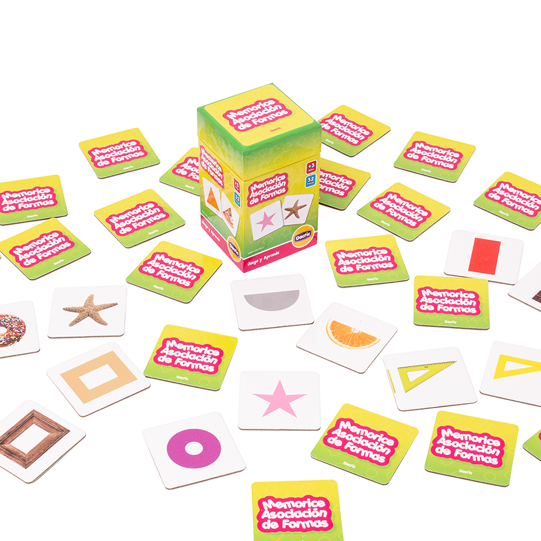 Memorice Asociación de Formas 3