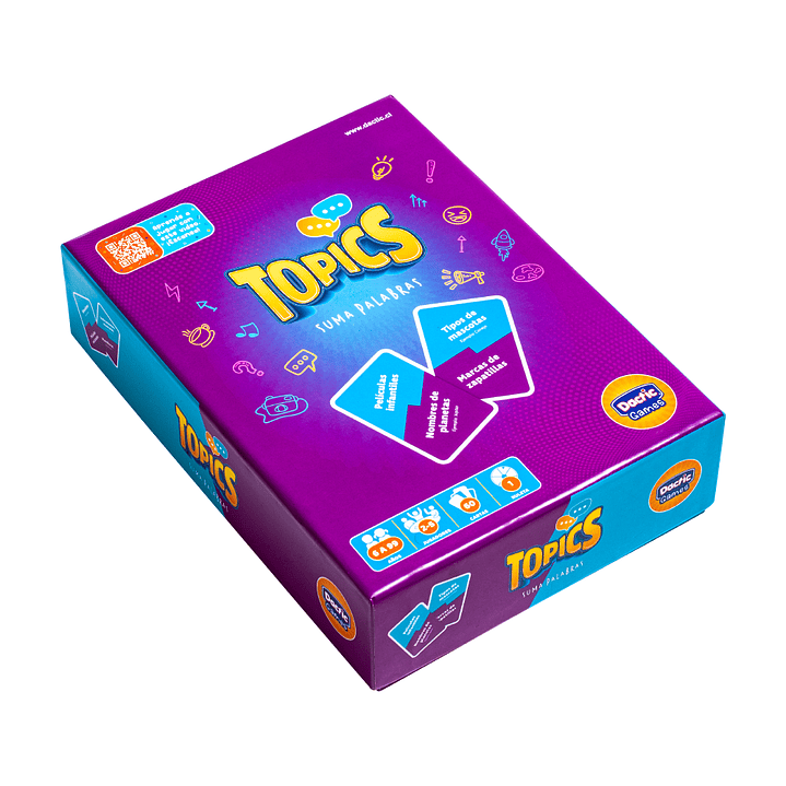 Topics - Suma palabras - Juego de mesa DACTIC 3