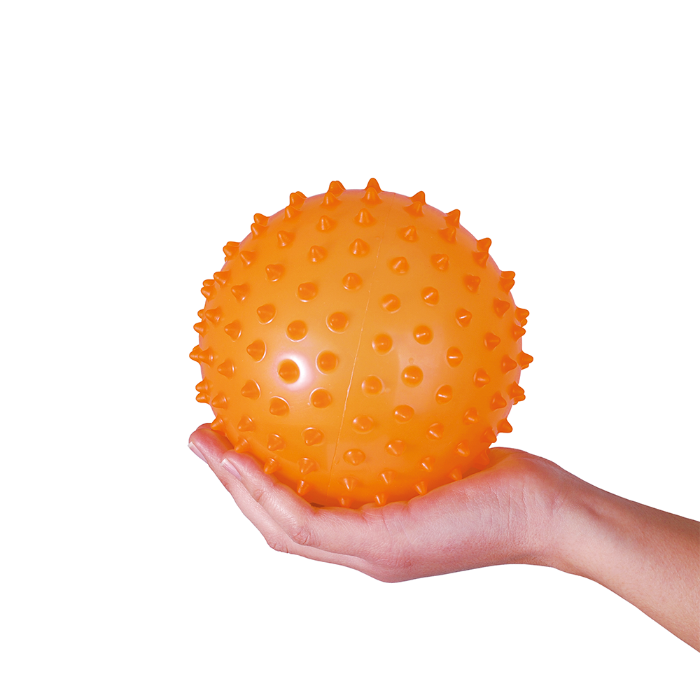 Pelota Sensorial Transparente 15 cms. 1