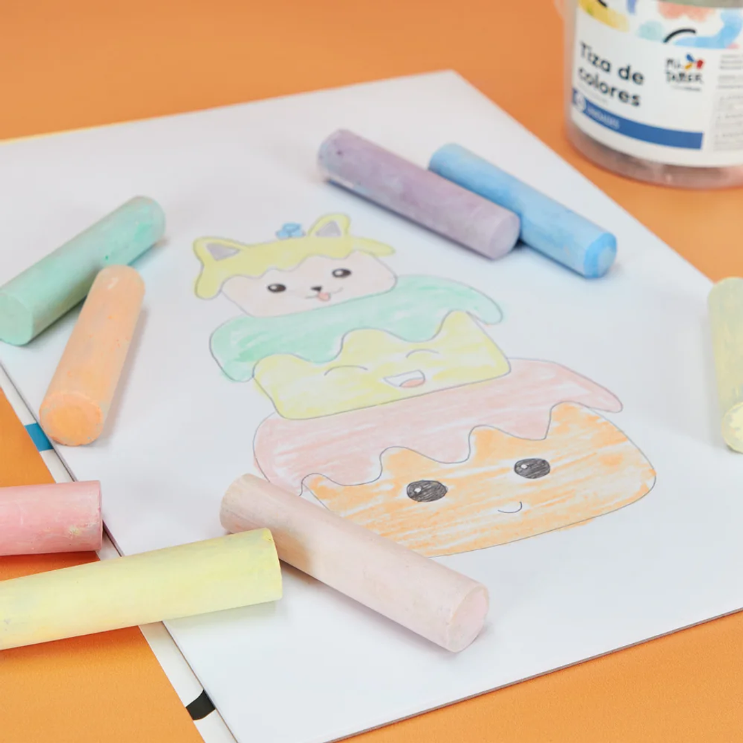 Balde de 20 tizas jumbo 3