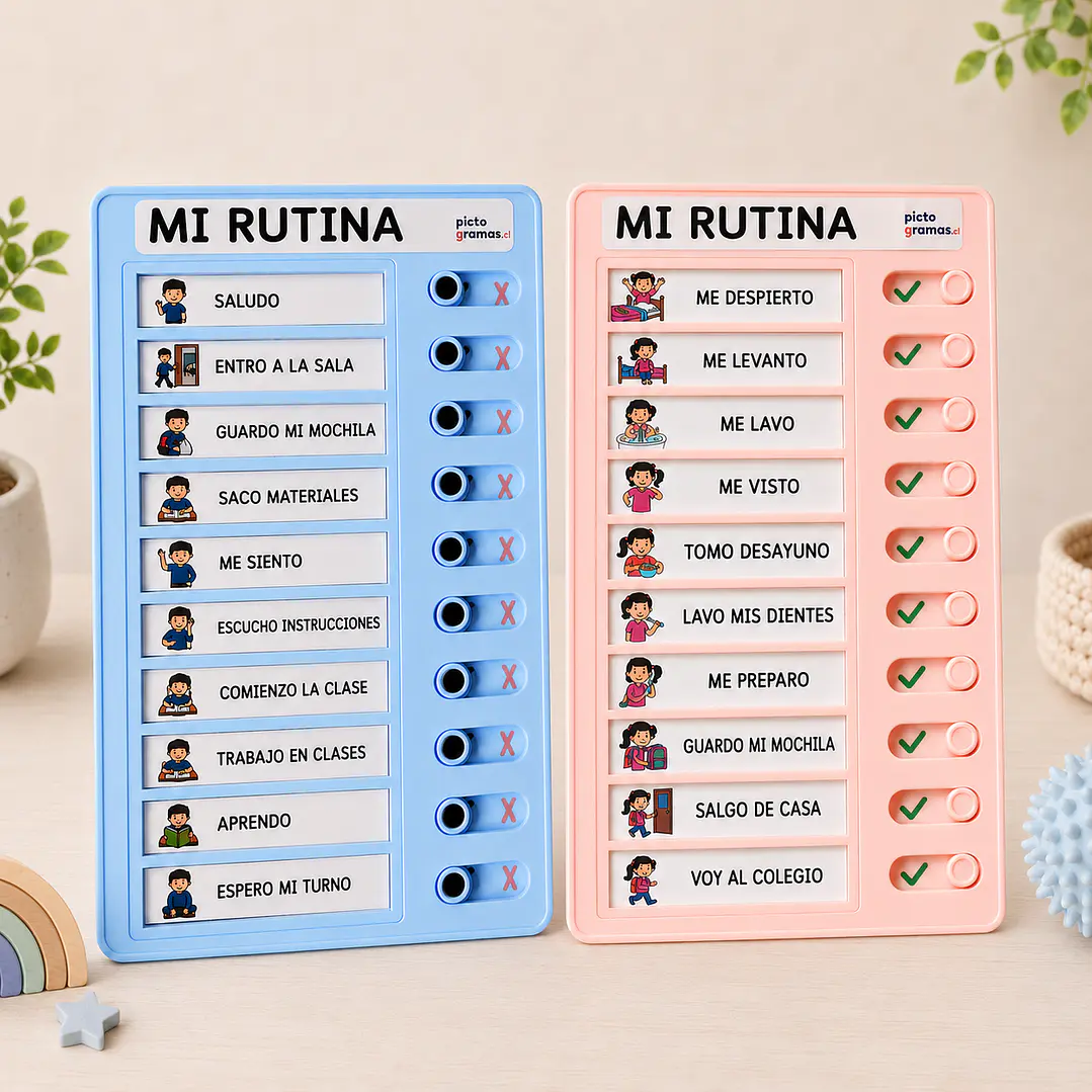 Tablero Visual de Rutinas con Ventanas de Verificación 1