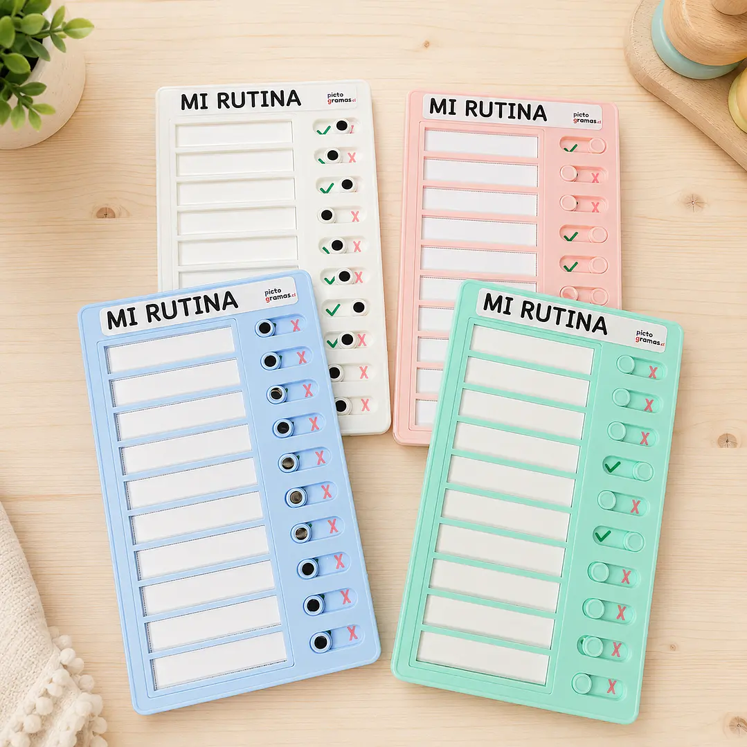 Tablero Visual de Rutinas con Ventanas de Verificación 4