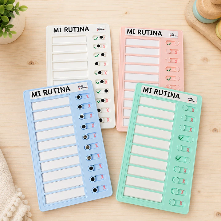 Tablero Visual de Rutinas con Ventanas de Verificación 4