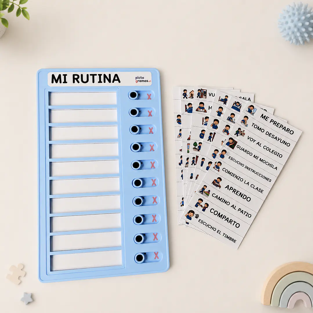 Tablero Visual de Rutinas con Ventanas de Verificación 5