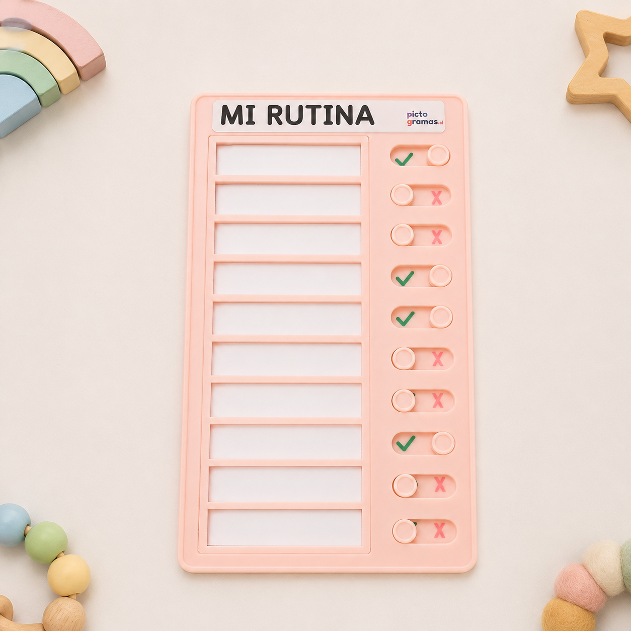 Tablero Visual de Rutinas con Ventanas de Verificación 7