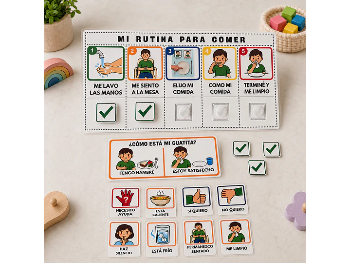 Sistema Visual de Alimentación y Comunicación – Elijo mis Alimentos 2