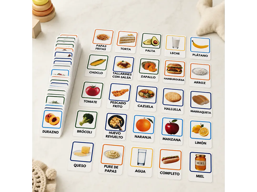 Sistema Visual de Alimentación y Comunicación – Elijo mis Alimentos 4