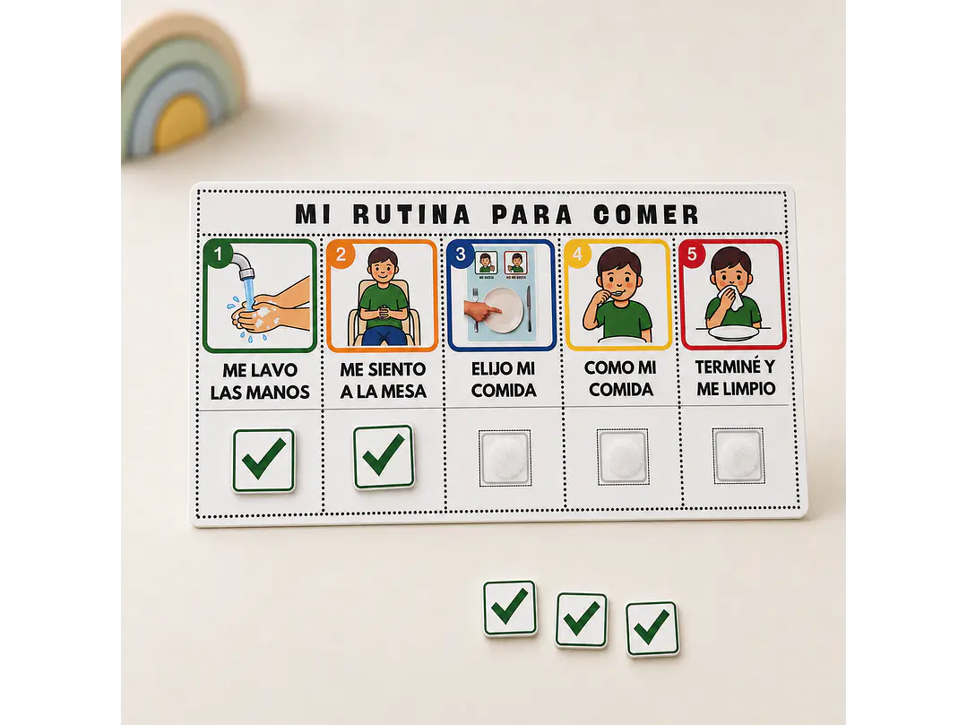 Sistema Visual de Alimentación y Comunicación – Elijo mis Alimentos 7