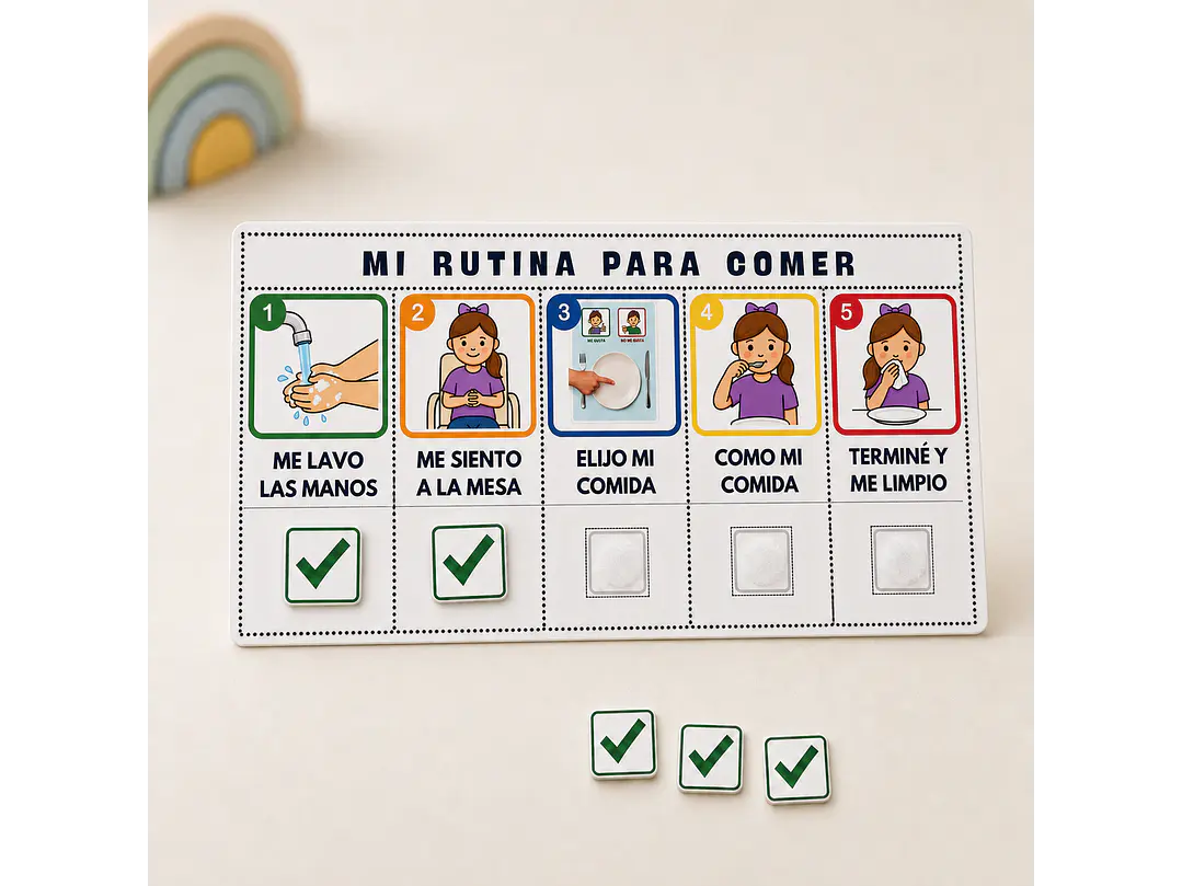 Sistema Visual de Alimentación y Comunicación – Elijo mis Alimentos 8