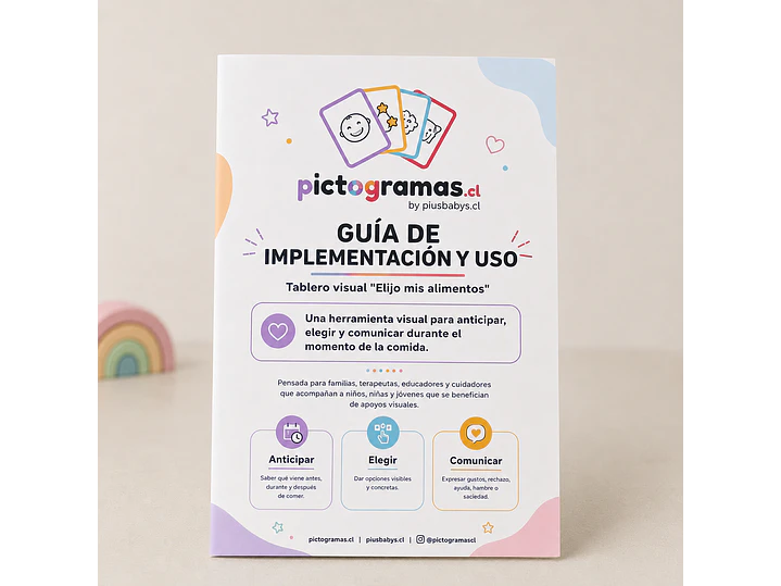 Sistema Visual de Alimentación y Comunicación – Elijo mis Alimentos 13