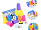 Juego De Vasos Apilables Stackked Cup Estimulación Cognitiva - Miniatura 1