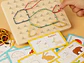 Tablero Geoplano Educativo con Patrones - Miniatura 3