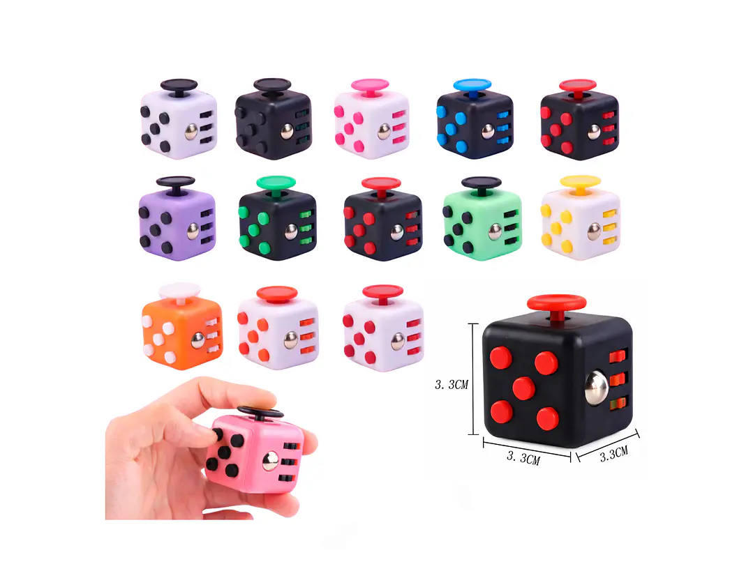 Cubo Antiestrés Fidget Sensorial 1