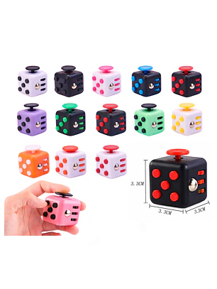 Cubo Antiestrés Fidget Sensorial