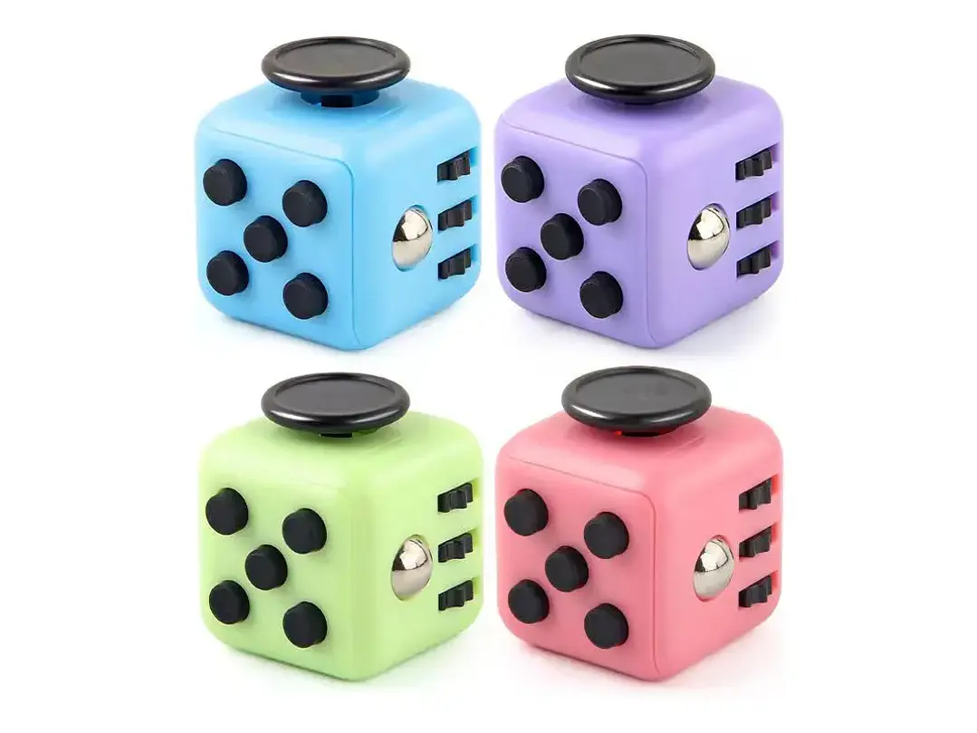 Cubo Antiestrés Fidget Sensorial 4