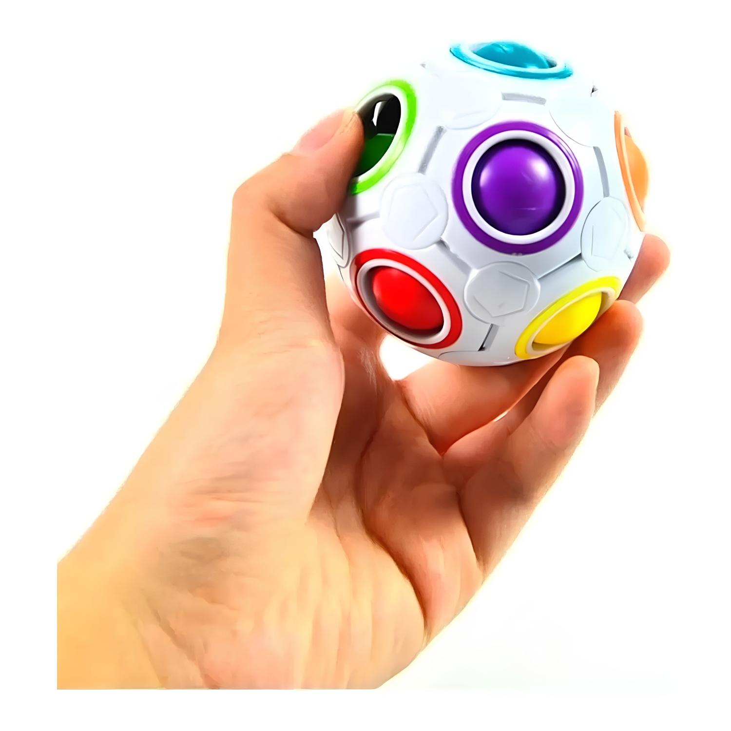 Pelota Mágica Sensorial Botones de Colores - Estimulación 2