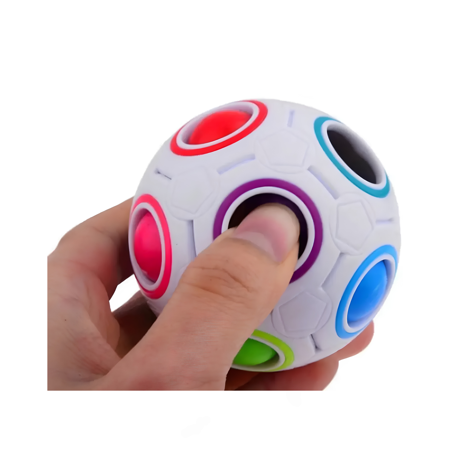 Pelota Mágica Sensorial Botones de Colores - Estimulación 3