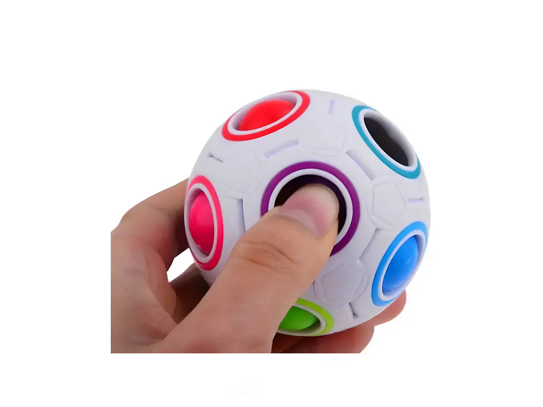 Pelota Mágica Sensorial Botones de Colores - Estimulación 3