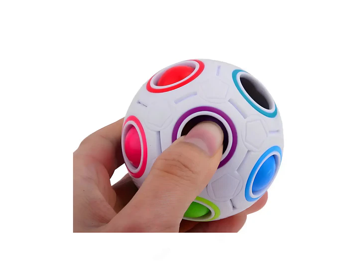 Pelota Mágica Sensorial Botones de Colores - Estimulación 3