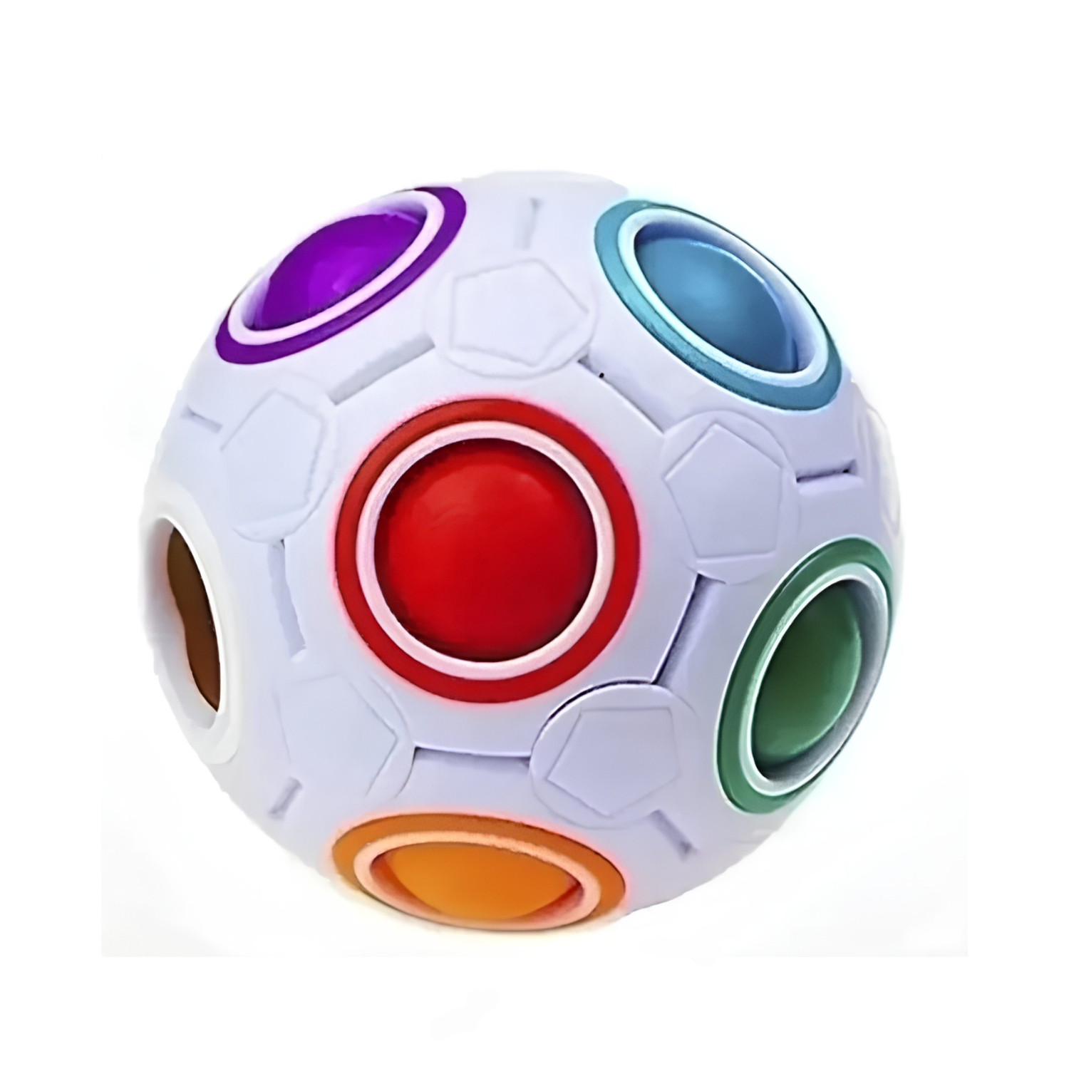 Pelota Mágica Sensorial Botones de Colores - Estimulación 1