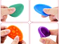 Set de 6 Piedras Sensoriales de Silicona con Relieve - Miniatura 2
