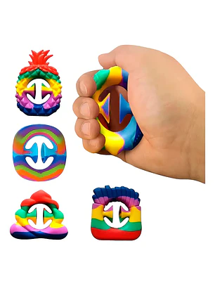 Juego de Compresión con Ventosa Antiestrés