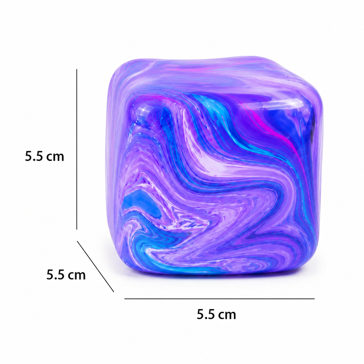 Cubo Gel Squishy Antiestrés 4