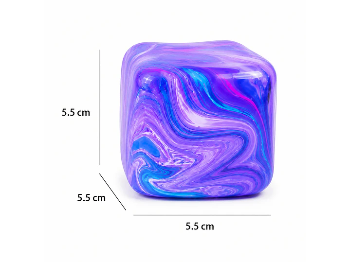 Cubo Gel Squishy Antiestrés 4