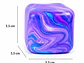 Cubo Gel Squishy Antiestrés - Miniatura 4