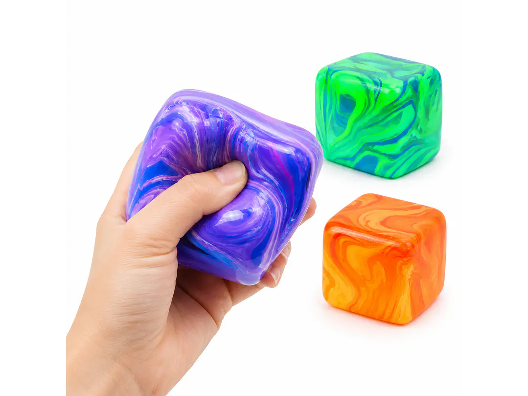 Cubo Gel Squishy Antiestrés 3