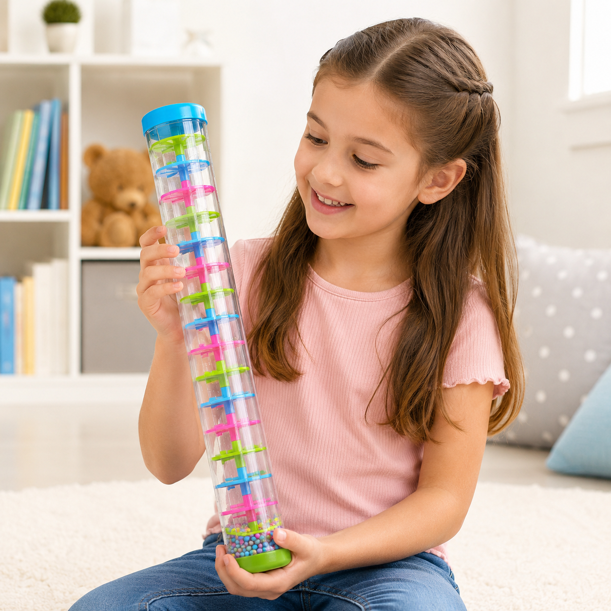 Palo de Lluvia Sensorial – Sonido Relajante – 40 cm 3