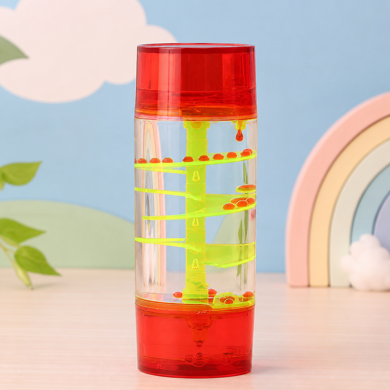 Reloj Sensorial Espiral De Lava Burbujas 3