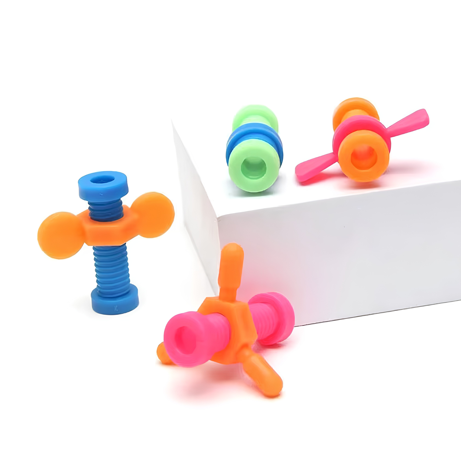 Pack 4 Tuercas Spinner para Lápices Antiestrés 3