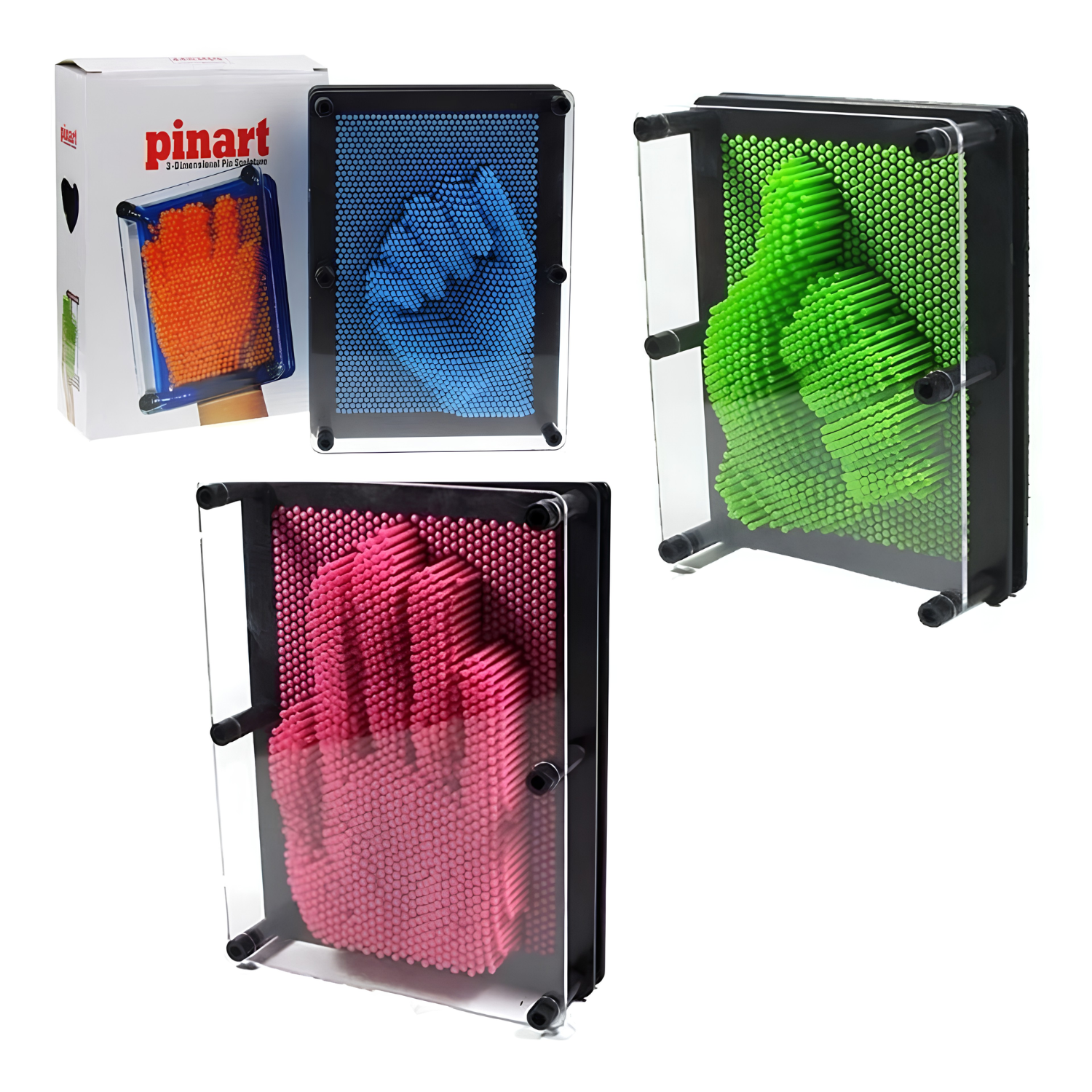 Pinart 3D Sensorial Juego Antiestrés 1