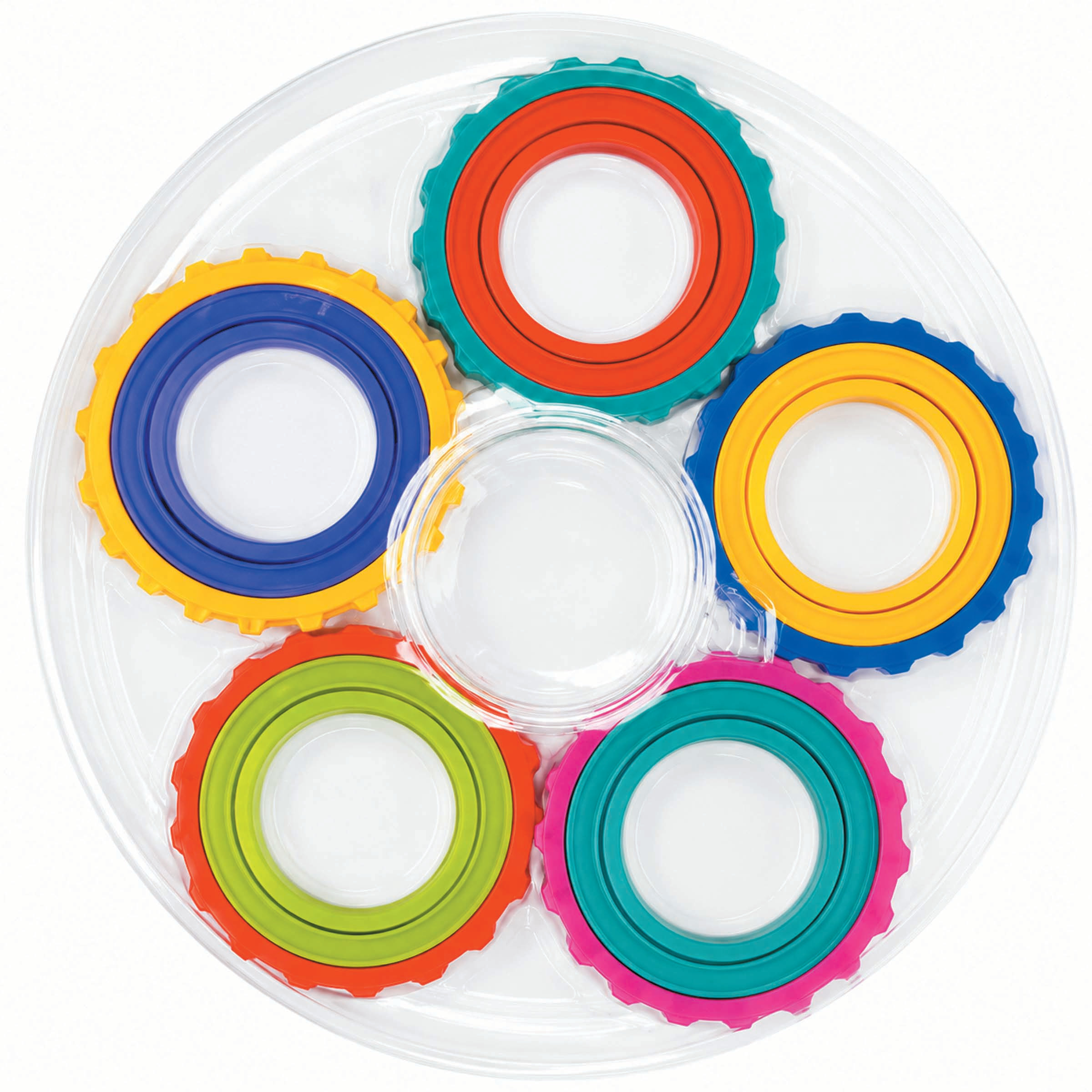 Set 5 Anillos Giratorios Sensoriales Fidget 1