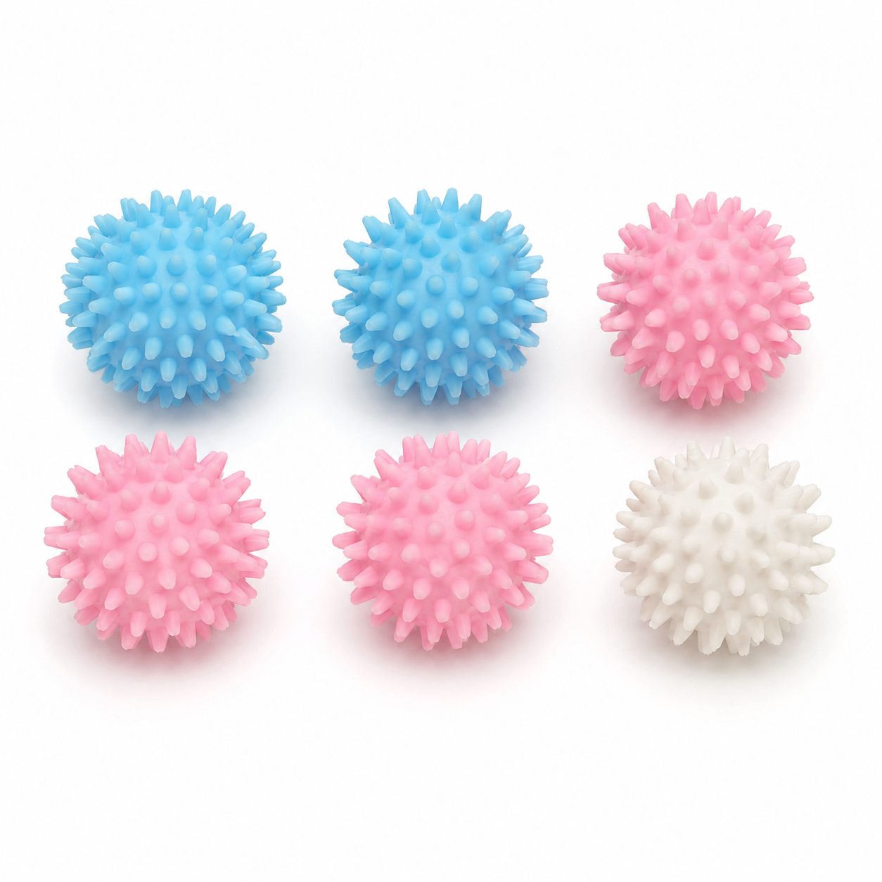 Set 6 Mini Pelotas Erizo 4 cm 1