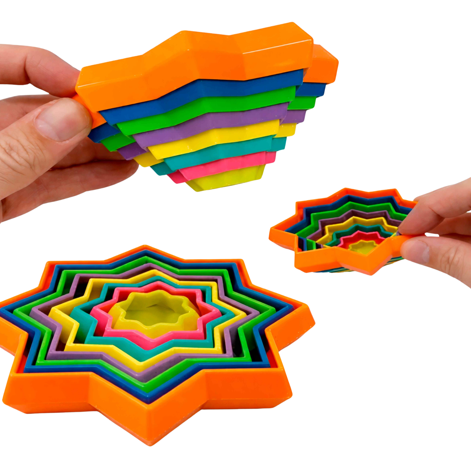 Estrella Mágica 3D Espiral Fidget 1