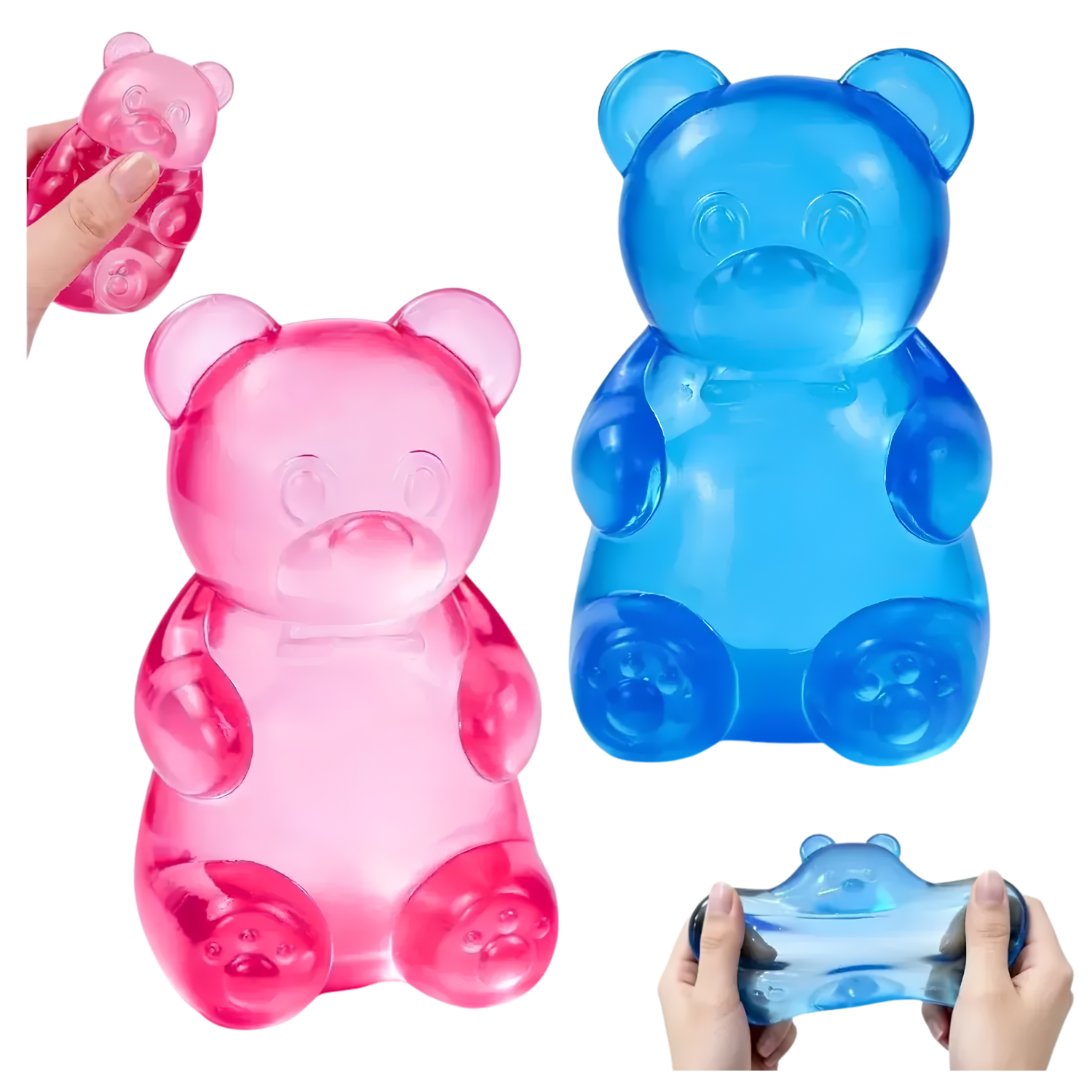 Osito Gomita Ultrasuave Antiestrés Sensorial Squishy 3