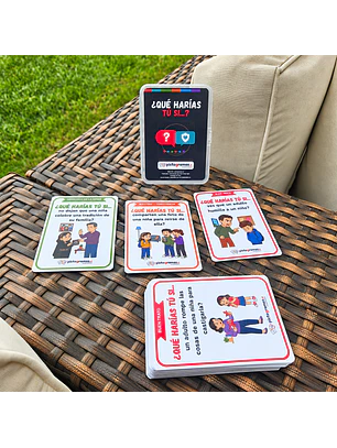 Cartas ¿Qué harías tú si…? - Una herramienta para conversar, reflexionar y aprender a actuar.
