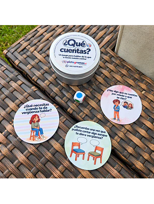 ¿Qué cuentas? - Un juego para hablar de lo que a veces cuesta contar