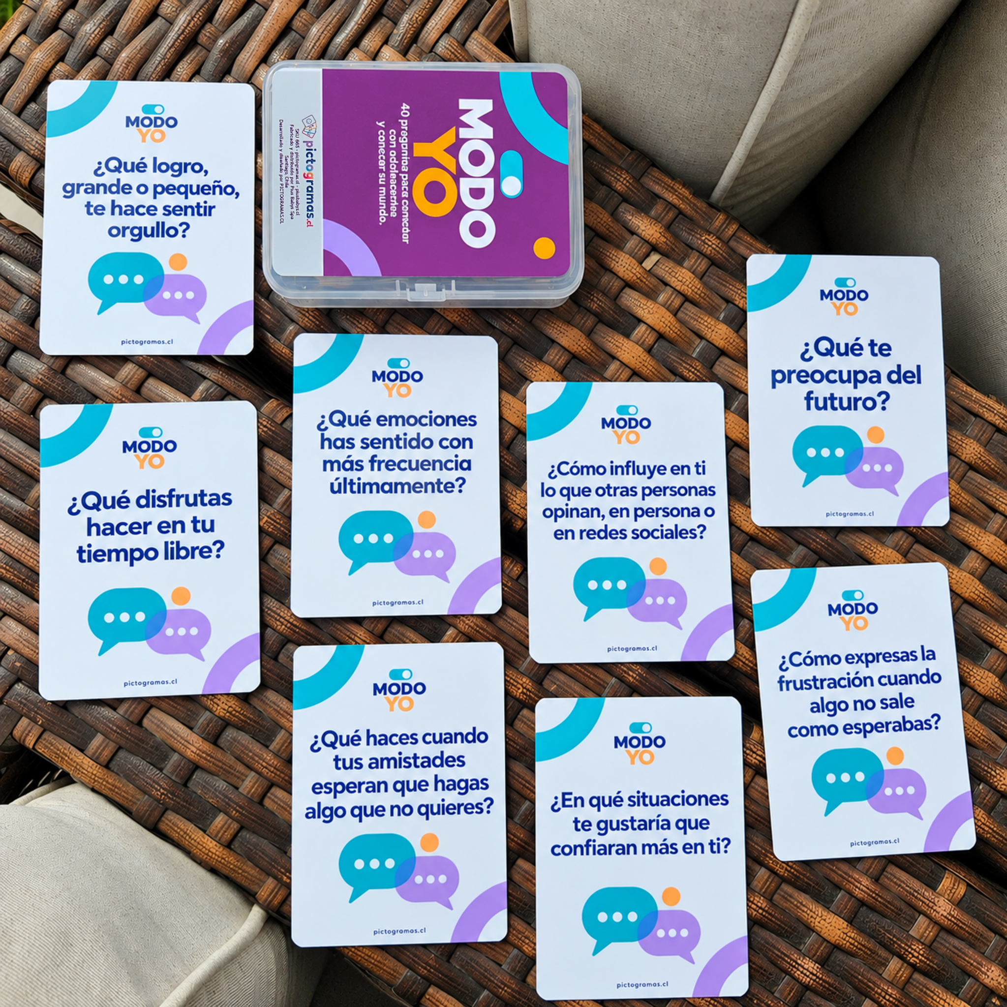 MODO YO – Tarjetas para conectar con adolescentes y conocer su mundo 3
